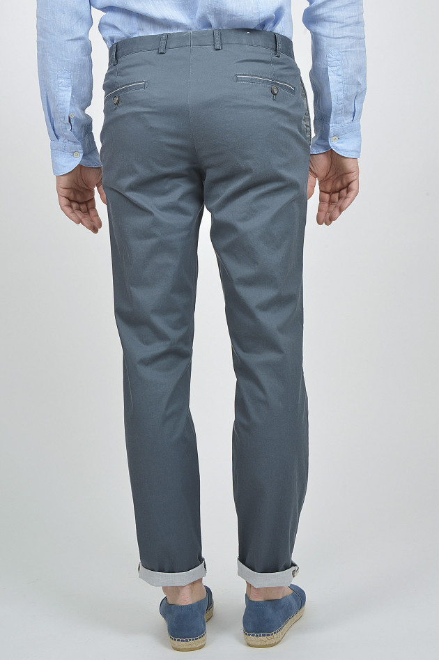 Hiltl Hose Softstretch in Blau