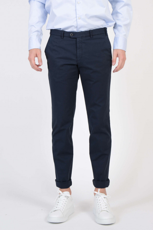 Hiltl Chino Slim Fit in Dunkelblau