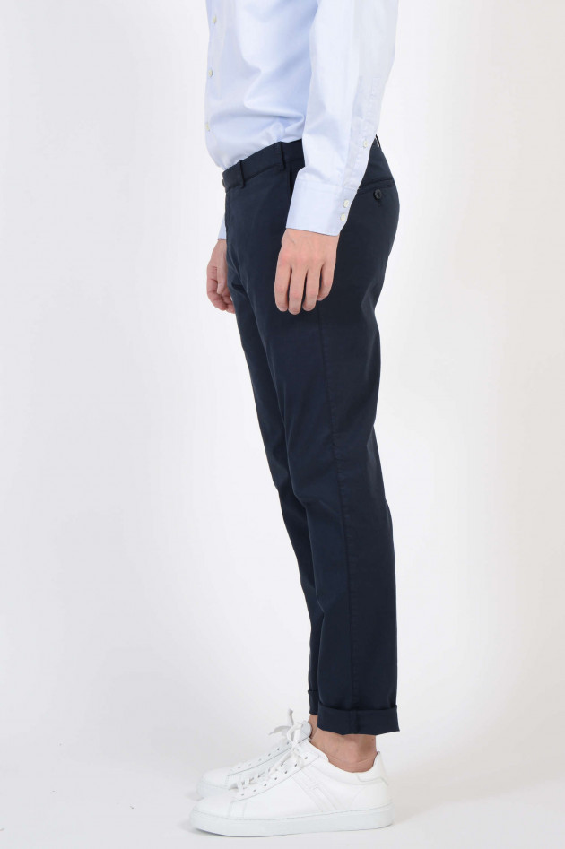 Hiltl Chino Slim Fit in Dunkelblau