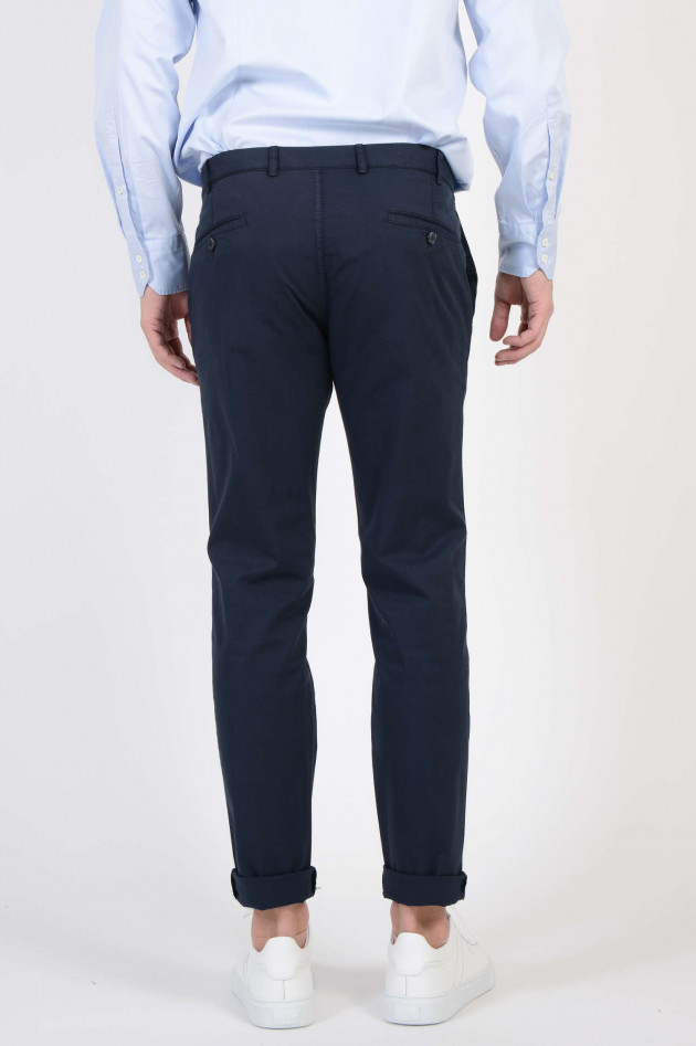 Hiltl Chino Slim Fit in Dunkelblau