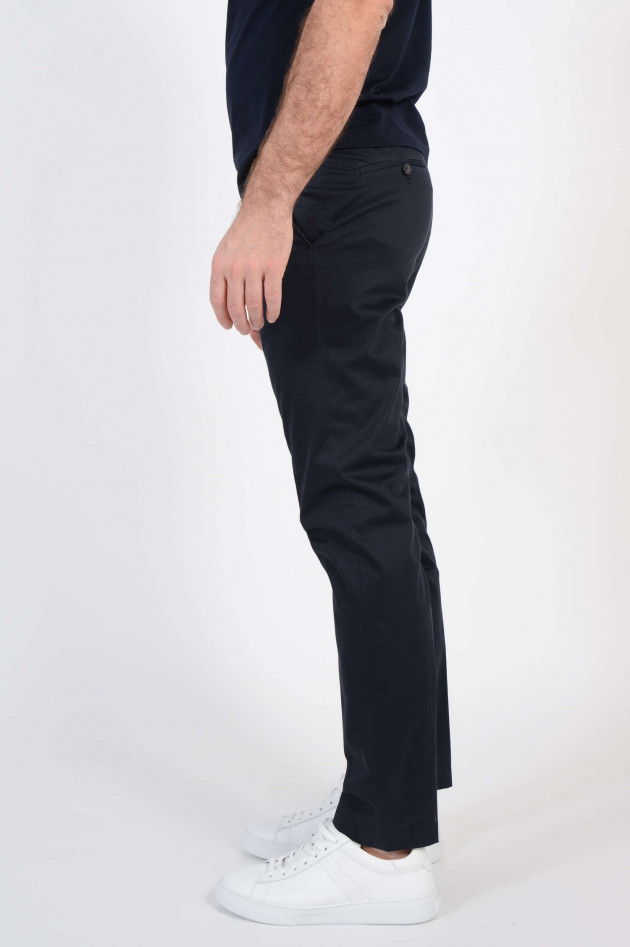 Hiltl Hose Slim Fit in Dunkelblau