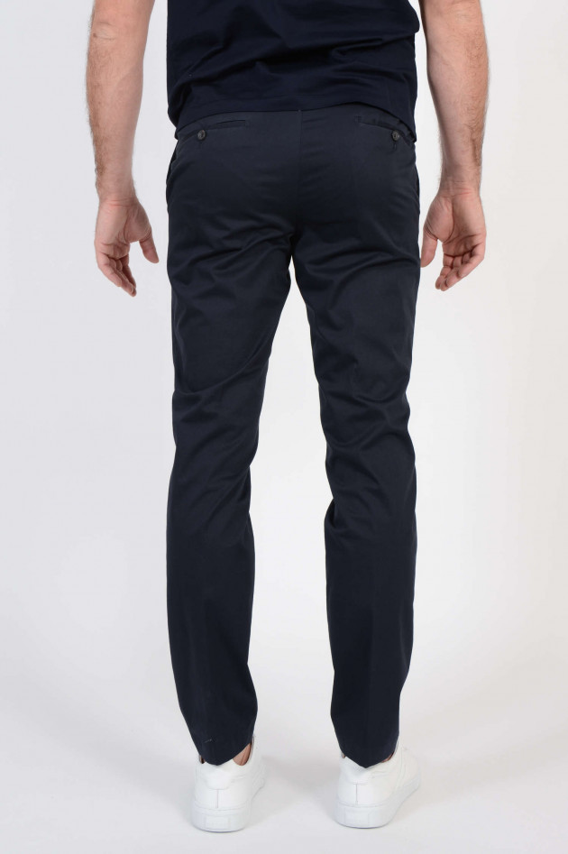 Hiltl Hose Slim Fit in Dunkelblau