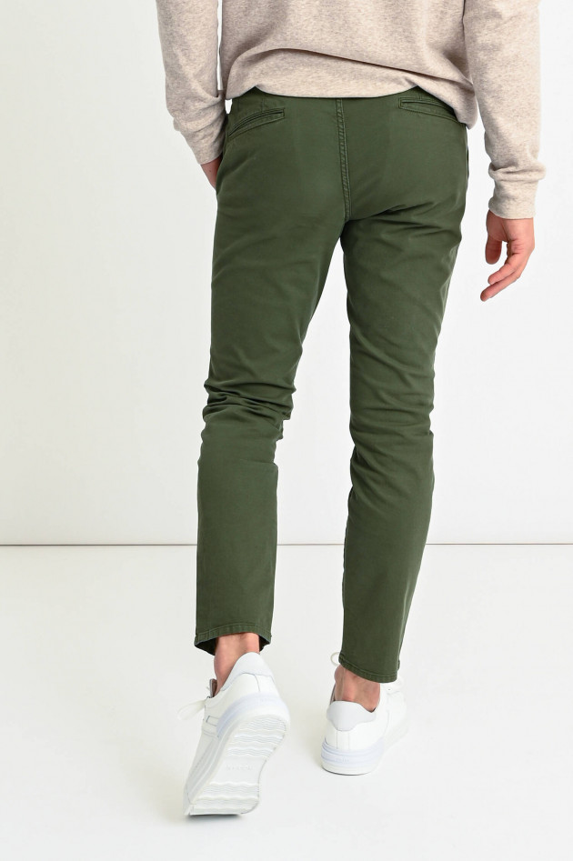 Hiltl Baumwollhose THIAGO in Oliv