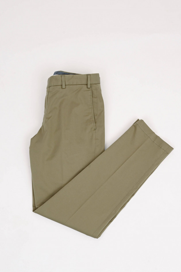 Hiltl Baumwollhose TARENT in hellem Oliv