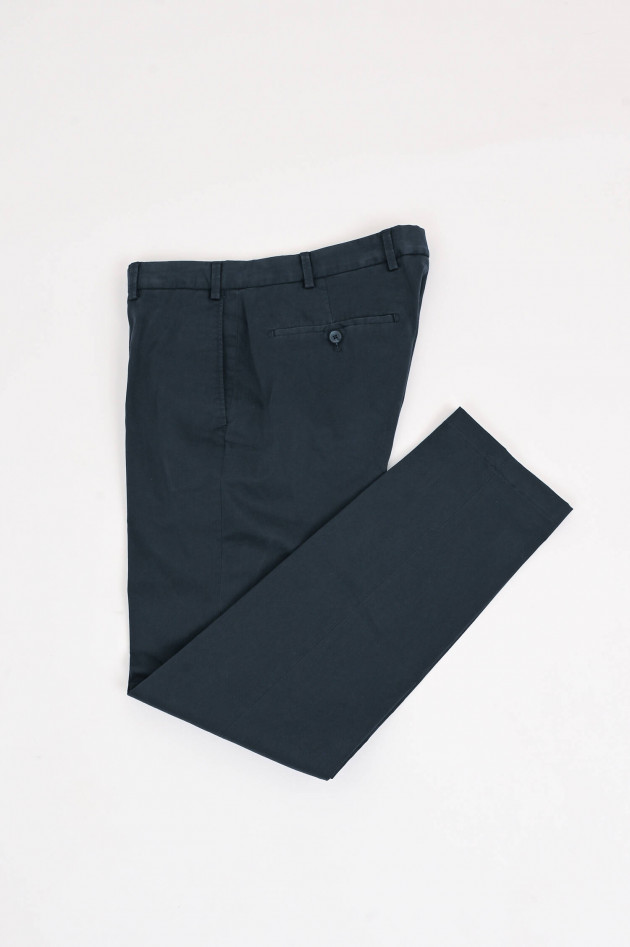 Hiltl Baumwollhose TARENT in Navy