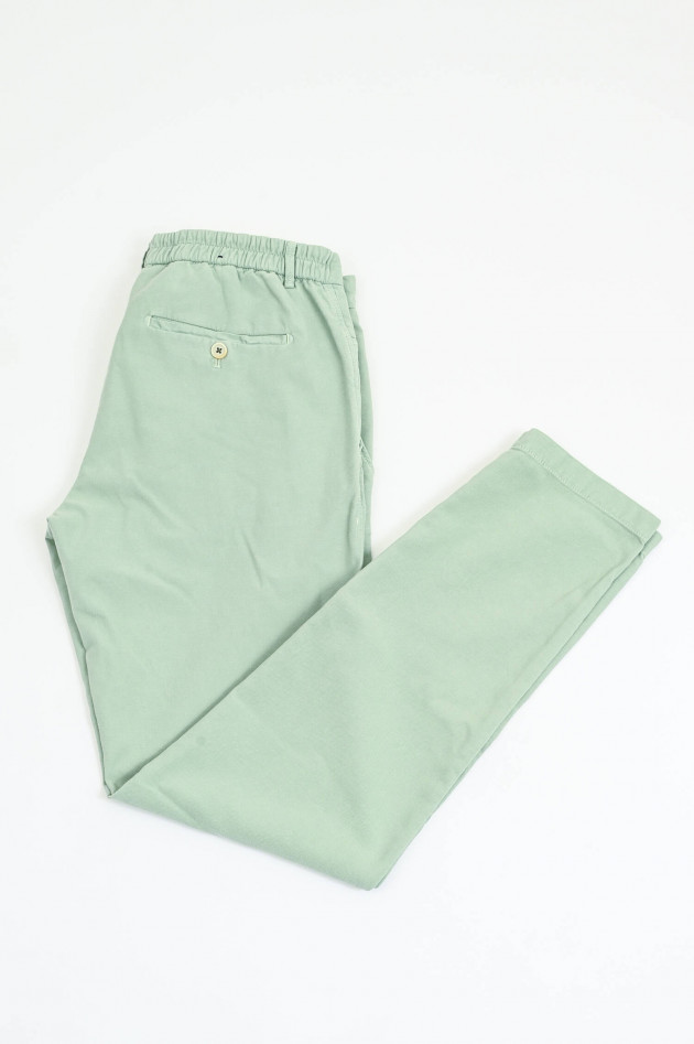 Hiltl  Hose TRENTO mit Elastikbund in Mint