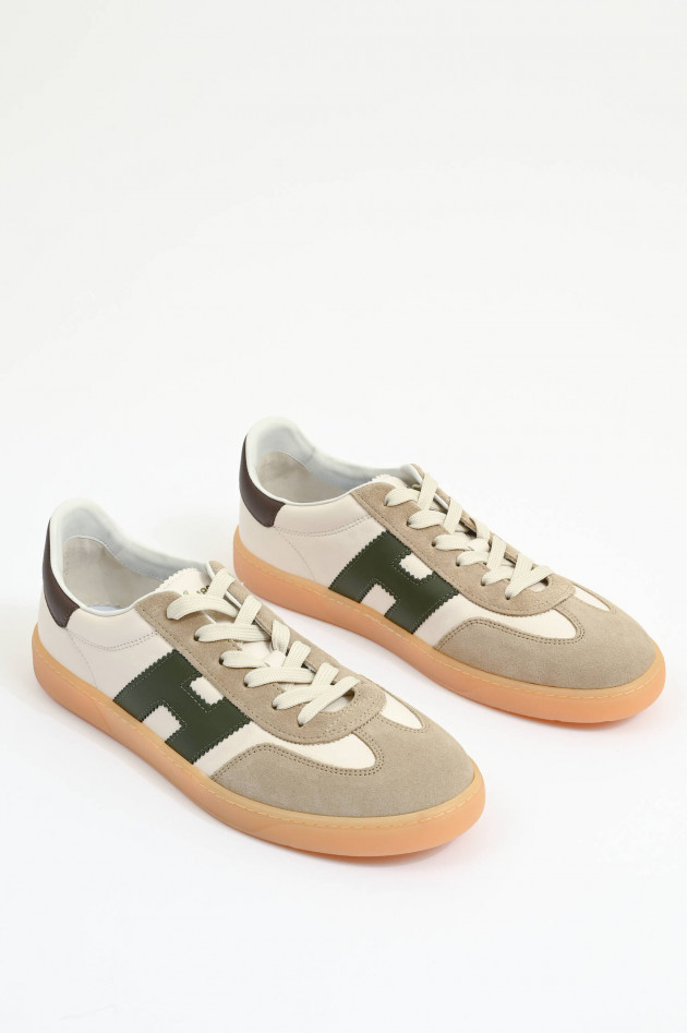 Hogan  Sneaker COOL ALLACCIATO in Weiß/Navy/Beige