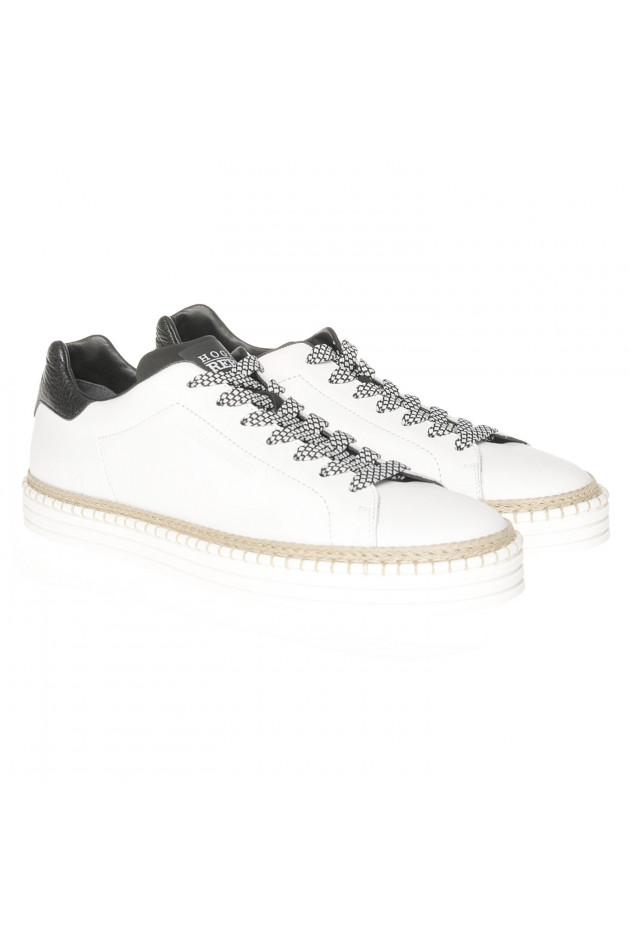 Hogan Sneaker REBEL in Schwarz/Weiß