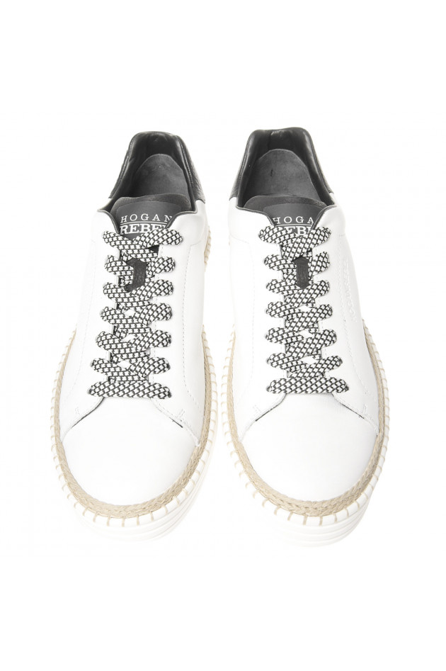 Hogan Sneaker REBEL in Schwarz/Weiß