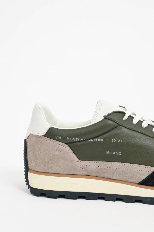 Hogan Sneaker H671 ALLACCIATO in Oliv