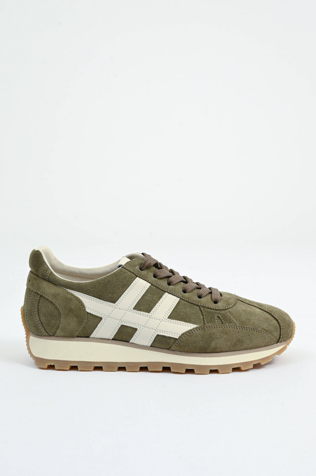 Hogan Sneaker H671 ALLACCIATO in Khaki