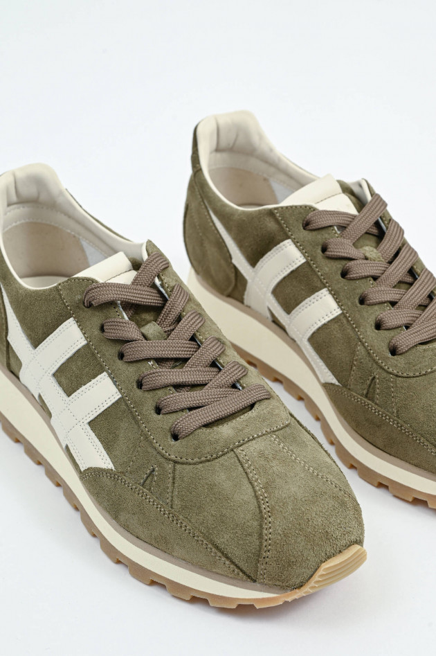 Hogan Sneaker H671 ALLACCIATO in Khaki