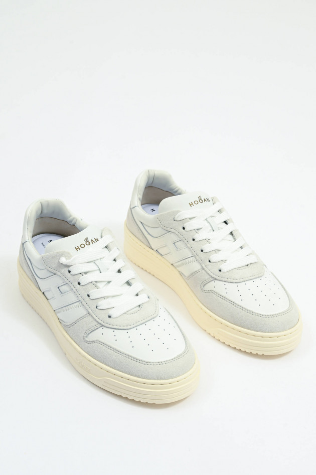 Hogan Sneaker ALLACCIATO in Bianco/Beige