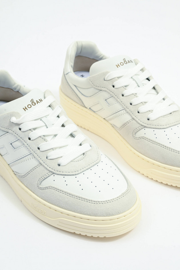 Hogan Sneaker ALLACCIATO in Bianco/Beige
