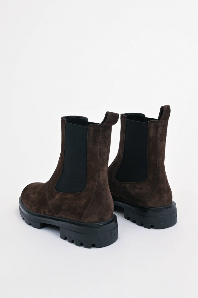 Hogan Chelsea-Boot H673 aus Veloursleder in Braun