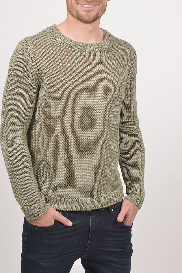 Iris von Arnim  Strickpullover aus Cashmere in Oliv