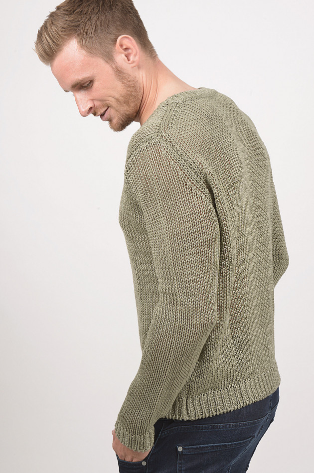 Iris von Arnim  Strickpullover aus Cashmere in Oliv