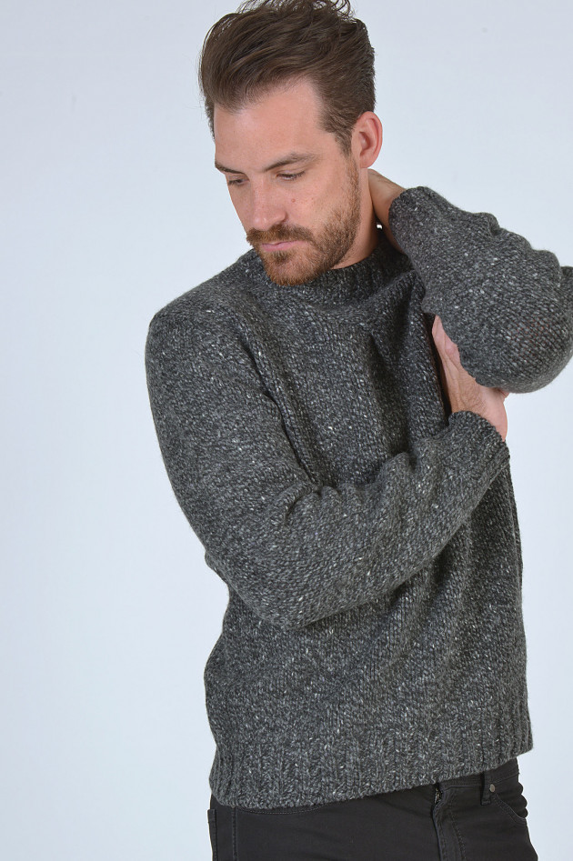 Iris von Arnim   Strickpullover in Antra meliert