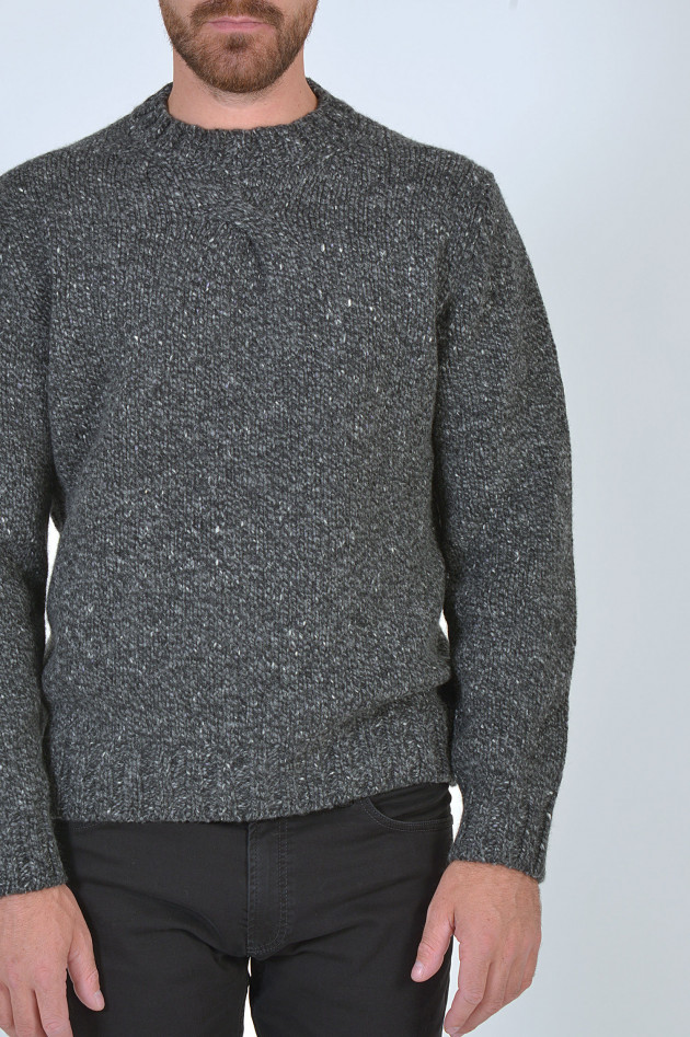 Iris von Arnim   Strickpullover in Antra meliert