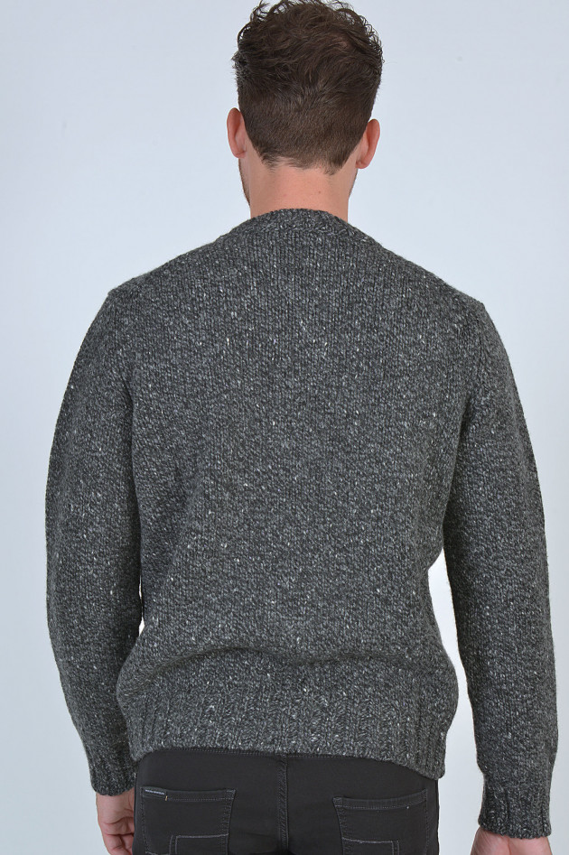 Iris von Arnim   Strickpullover in Antra meliert