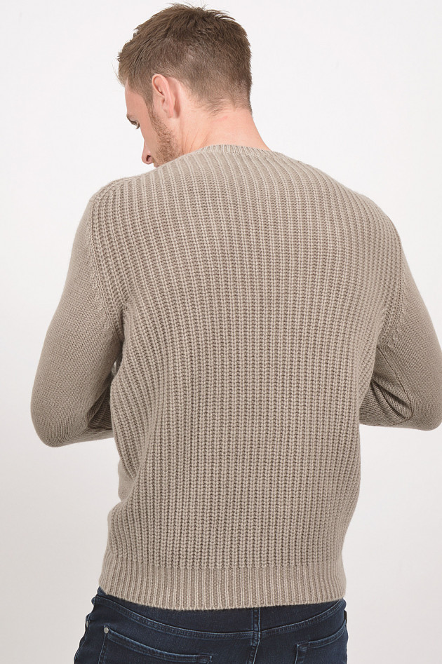 Iris von Arnim  Strickpullover aus Cashmere in Braun/Beige