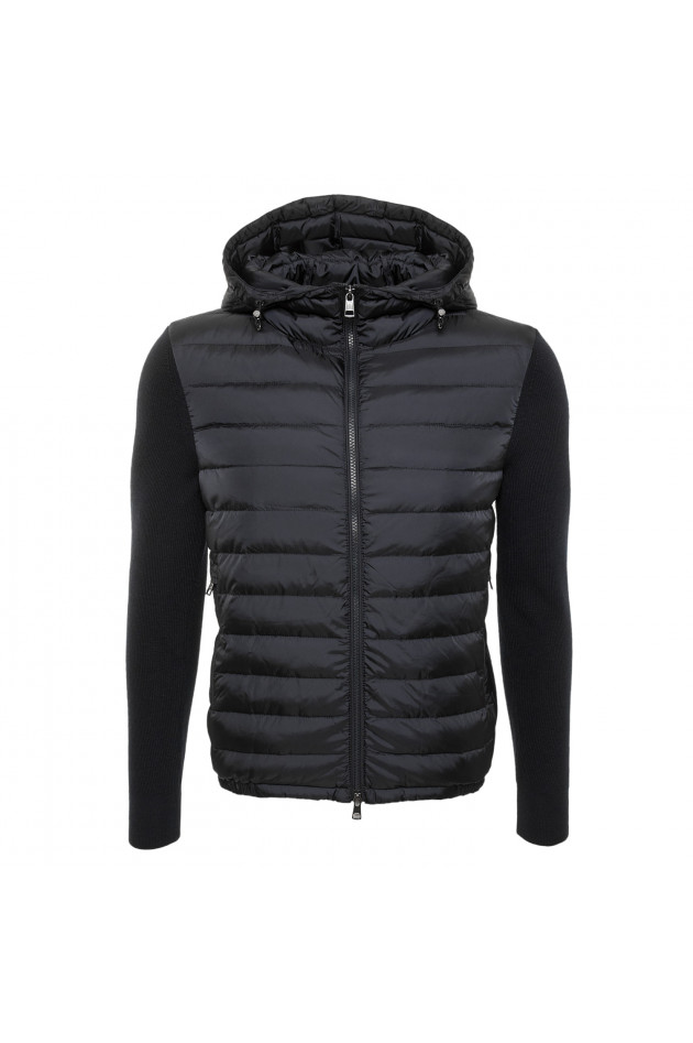 Moncler Jacke mit Dauneneinsatz in Navy