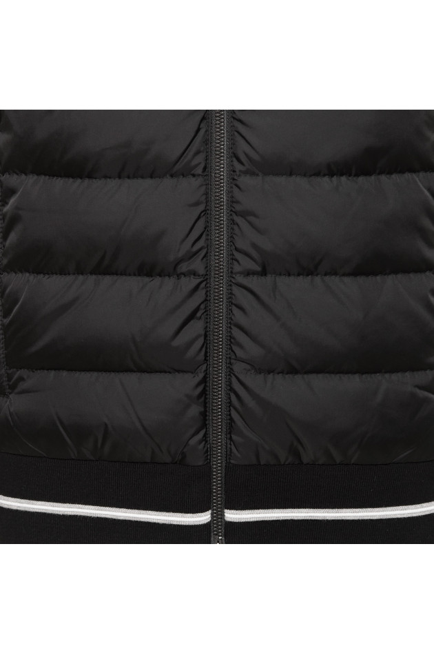 Moncler Jacke mit Dauneneinsatz in Schwarz