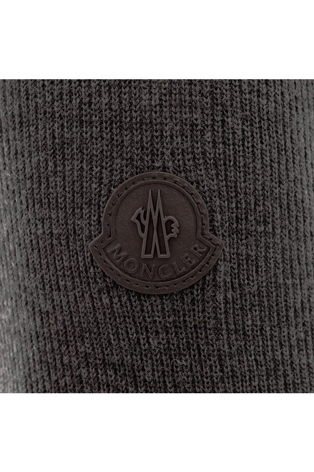 Moncler Jacke mit Strickeinsätzen in Antra