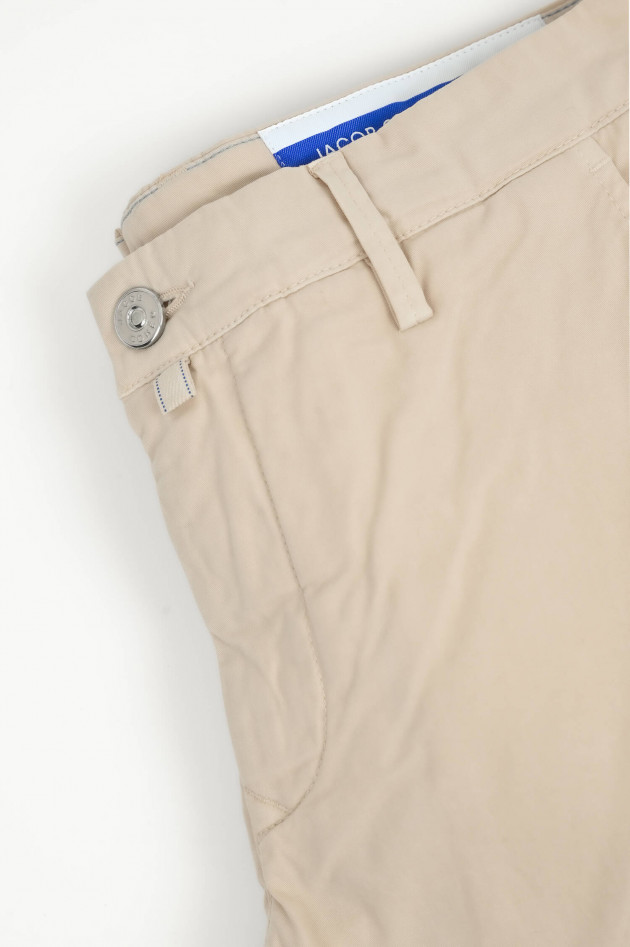 Jacob Cohën  Slim Fit Chino BOBBY in Almond