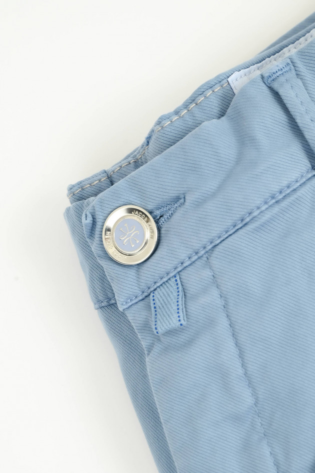 Jacob Cohën Slim Fit Chino BOBBY in Hellblau