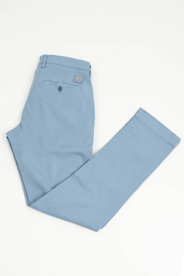 Jacob Cohën Slim Fit Chino BOBBY in Hellblau