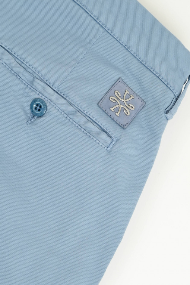 Jacob Cohën Slim Fit Chino BOBBY in Hellblau