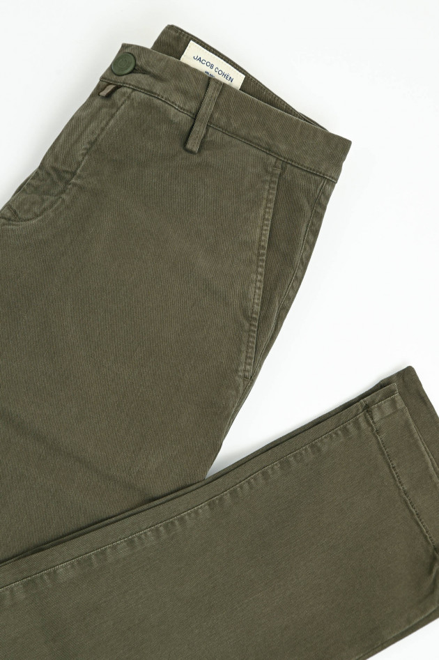 Jacob Cohën  Slim Fit Chino BOBBY in Khaki