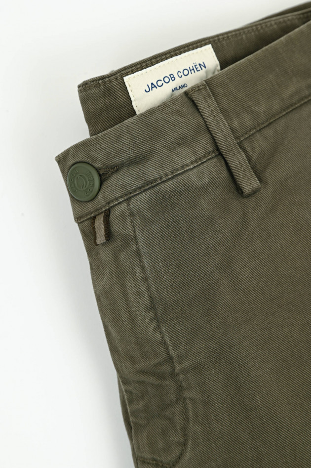 Jacob Cohën  Slim Fit Chino BOBBY in Khaki