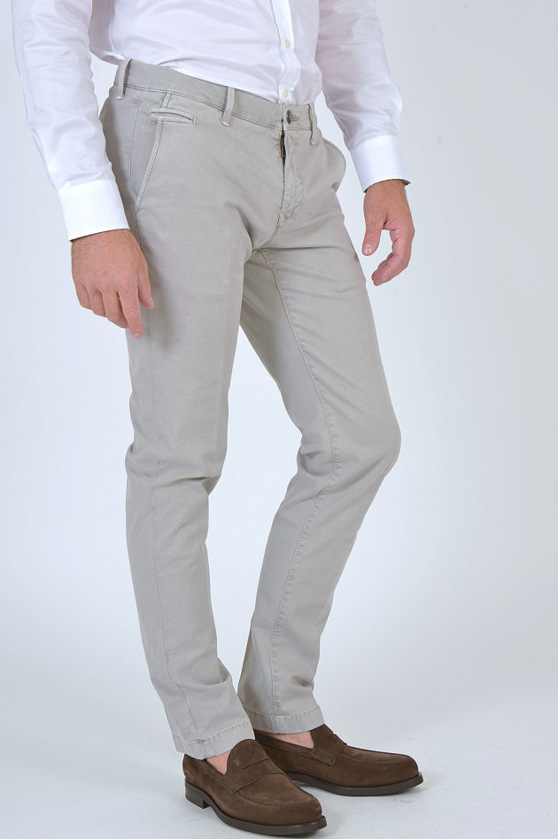 Jacob Cohën Chino BOBBY COMFORT in Hellgrau