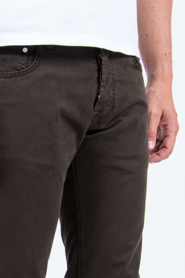 Jacob Cohën Hose COMFORT FIT in Braun