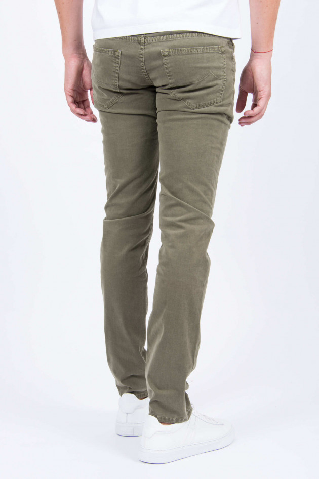 Jacob Cohën Hose COMFORT FIT in Oliv