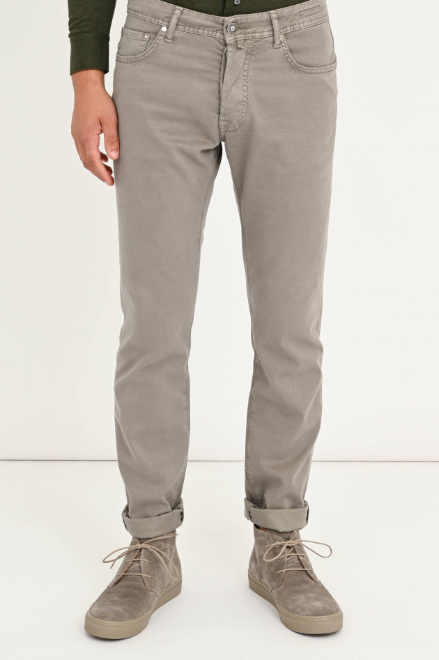 Jacob Cohën Hose BARD in Taupe