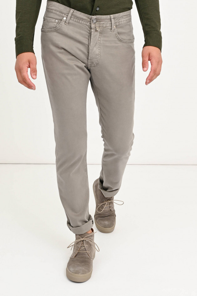 Jacob Cohën Hose BARD in Taupe