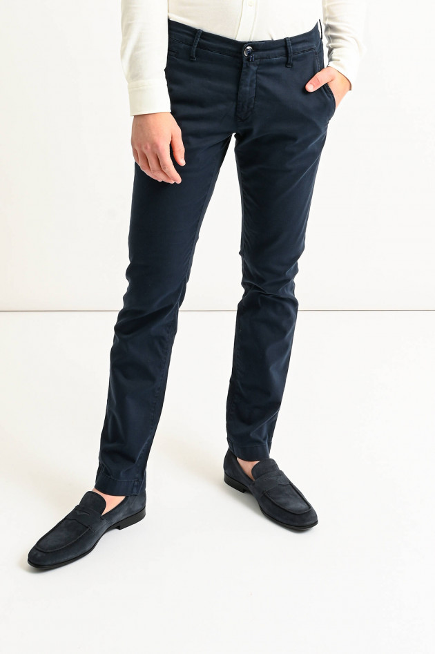 Jacob Cohën Slim Fit Chino BOBBY S3756 in Navy