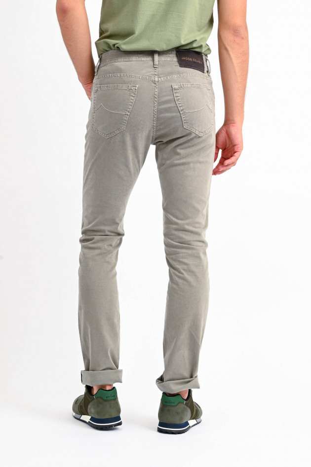 Jacob Cohën Slim-Fit Hose BARD in Taupe