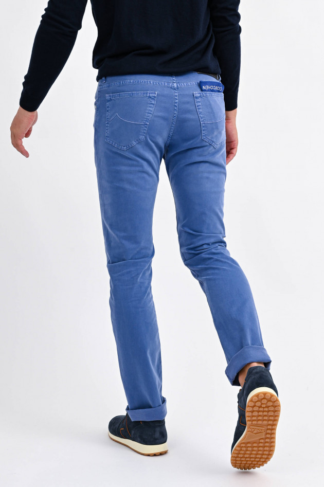 Jacob Cohën Slim-Fit Hose in Blau