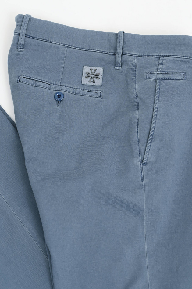 Jacob Cohën Slim Fit Chino BOBBY S3756 in Graublau