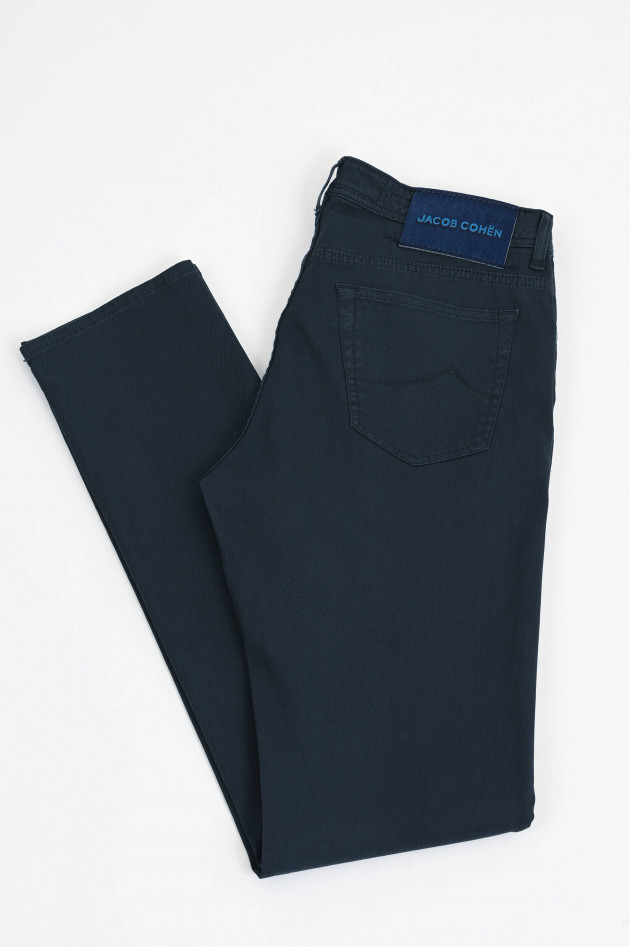 Jacob Cohën Slim Fit Hose BARD S3974 in Navy