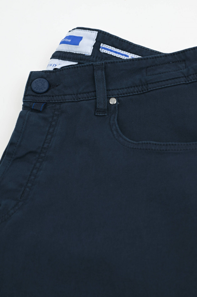 Jacob Cohën Slim Fit Hose BARD S3974 in Navy