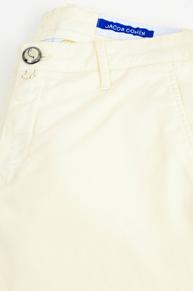 Jacob Cohën Slim Fit Chino BOBBY S3756 in Natur