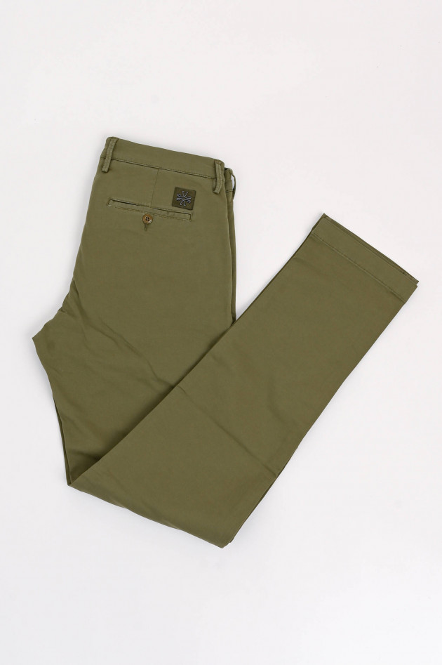 Jacob Cohën Slim Fit Chino BOBBY in Oliv