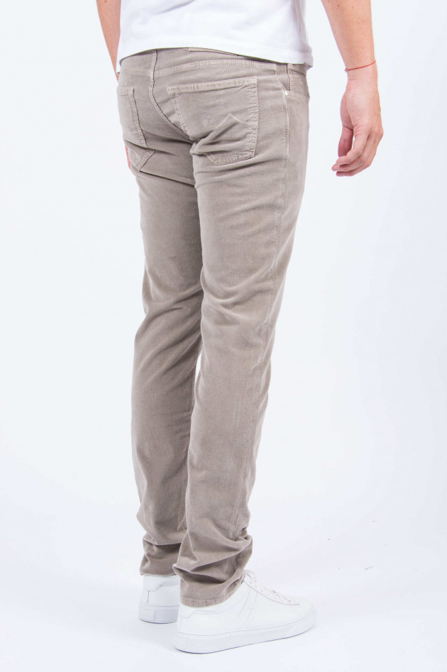 Jacob Cohën Cordhose in Beige