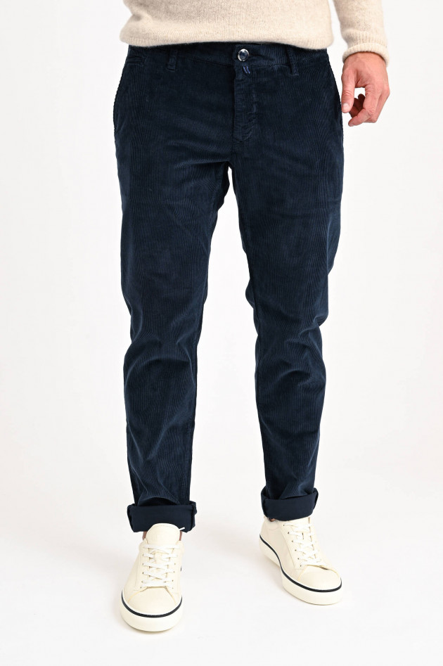 Jacob Cohën Chino BOBBY aus Cord in Navy