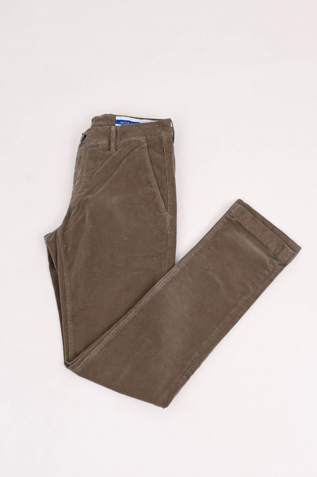 Jacob Cohën Cordhose BOBBY in Taupe